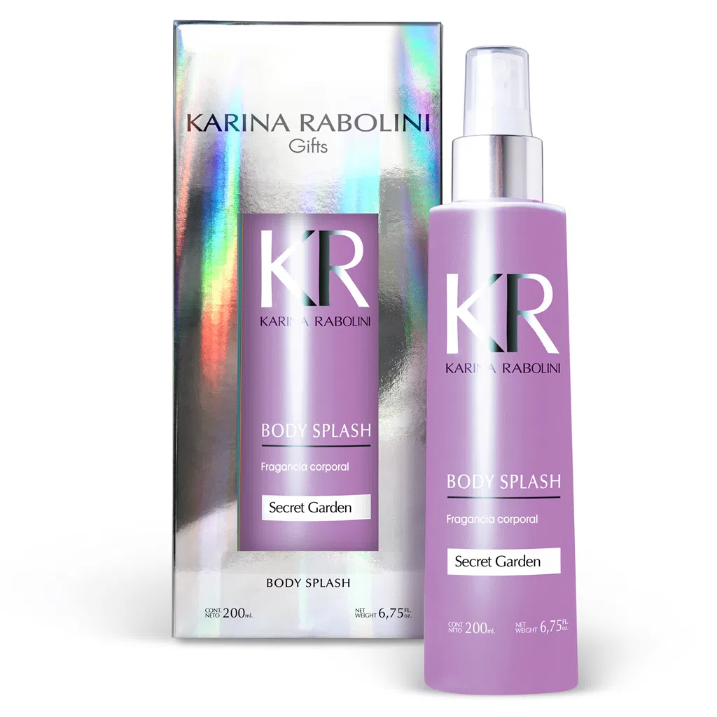 KARINA RABOLINI BODY SPLASH SECRET GARDEN X 200 ML.